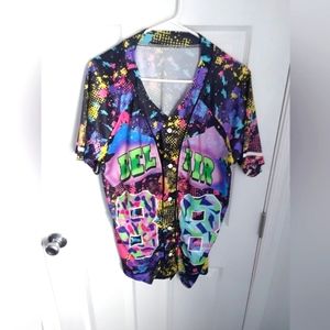 Belair 88 Men's  Colorful Button Shirt Size  Large